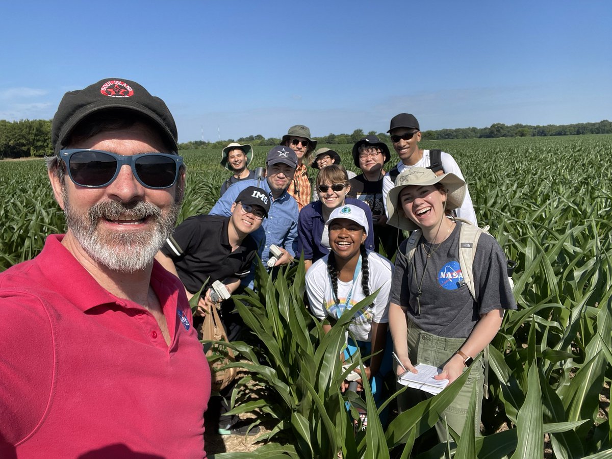 rjswap (@rjswap) on Twitter photo #NASA #SARP East ‘Terranaut’ group out in ag field making soul moisture obs. <a href="/domciruzzi/">Dom Ciruzzi</a> leading his ‘Children of the corn’ along w #GSFC’s John Bolten #NASA #SARP East ‘Terranaut’ group out in ag field making soul moisture obs. <a href="/domciruzzi/">Dom Ciruzzi</a> leading his ‘Children of the corn’ along w #GSFC’s John Bolten