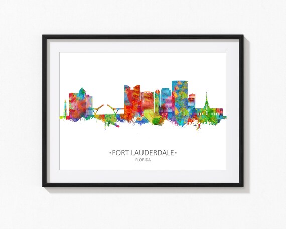 Fort Lauderdale Print | Fort Lauderdale Art | Fort Lauderdale bit.ly/3bxcmy9 #fortlauderdale #lauderdaleprint #fortlauderdaleart @etsymktgtool