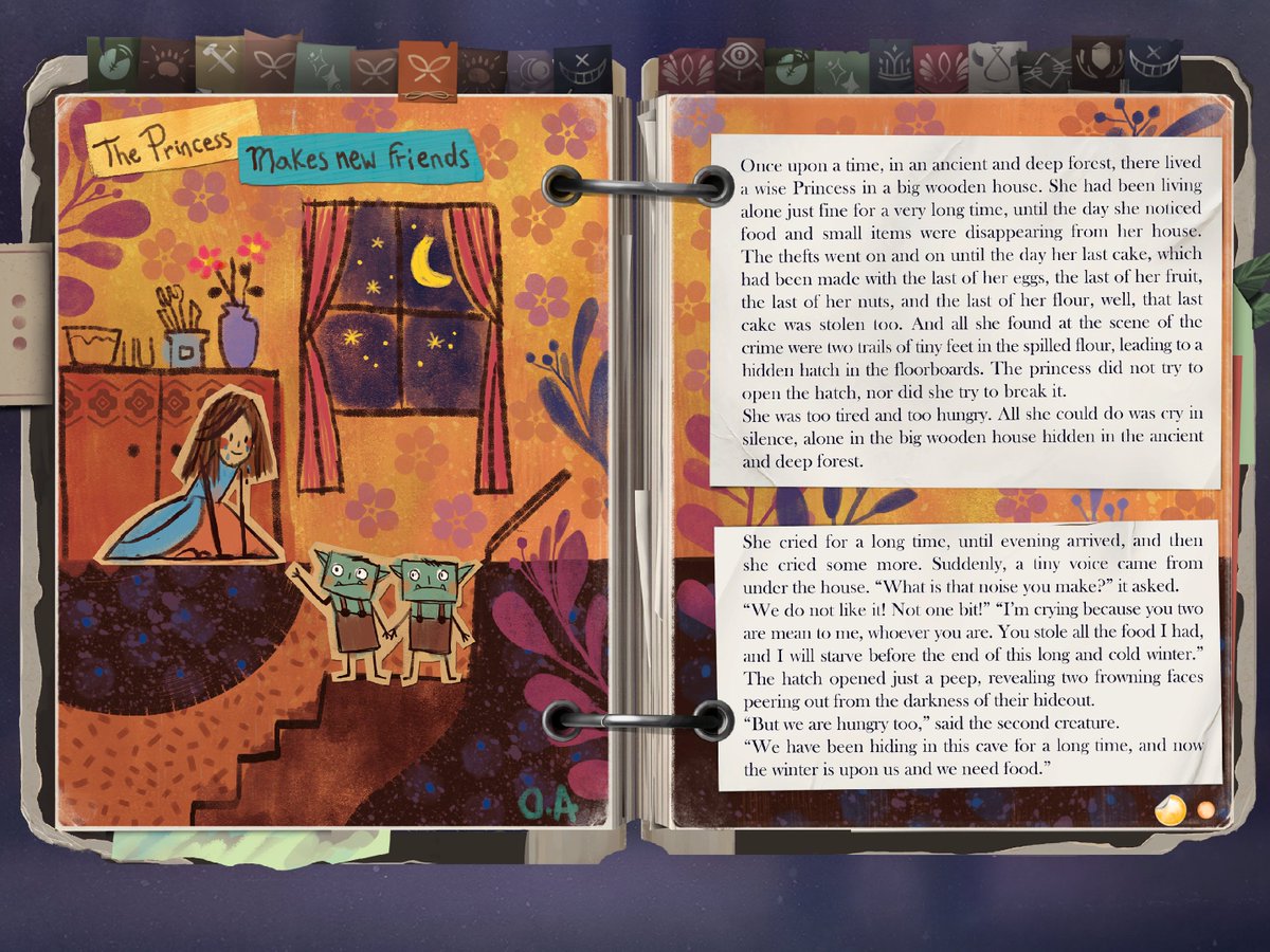 Have you read through the Book of Goblins in <a href="/TellMeWhyGame/">Tell Me Why 🏳️‍⚧️</a>? If not, try taking a peek — you might learn more about Delos Crossing and the people who live there!