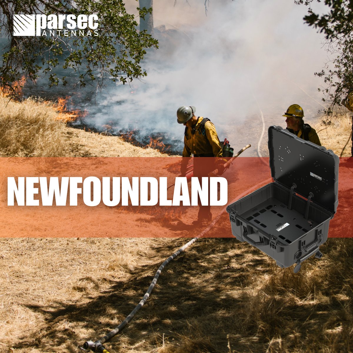 ParsecAntennas's tweet photo. The devastating affect that fire has on cellular infrastructure can greatly diminish communications in the field of operations and put people in danger. Critical communications can help keep people connected! #ParsecAntennas #5G #CaseAntennas #CriticalCommunications #Wildfire https://t.co/P5NJaMBkAR