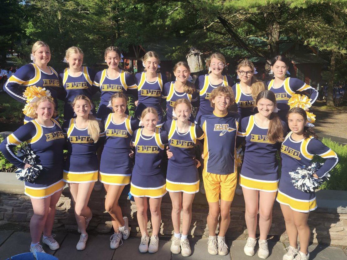 Consider our Raider Cheerleading Car Wash this Saturday (6/17) from 9am-1pm @ Plain &amp; Fancy in Scheafferstown! #ElcoExcellence 🔵🟡