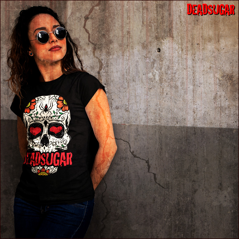BLACK WIDOW!
DEADSUGAR💀 -- t.ly/SCEGJ
--
Day of the Dead and skull-themed t-shirt designs.
#dayofthedead #diadelosmuertos #sugarskull #sugarskulls #calavera #santamuerte #tshirt #shirt #tee #tshirts #clothing #tees #apparel #horror
