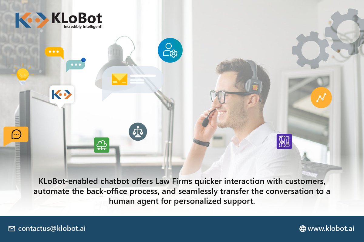 KLoBot:  A legal AI chatbot builder platform with Machine Learning capabilities

klobot.ai

#chatbot #chatbots #legalops #legaltech #lawtech #legal #ai #lawfirm #legalfirm #law #innovation #intelligence #it #itsolutions #machinelearning #software #legaltechnology