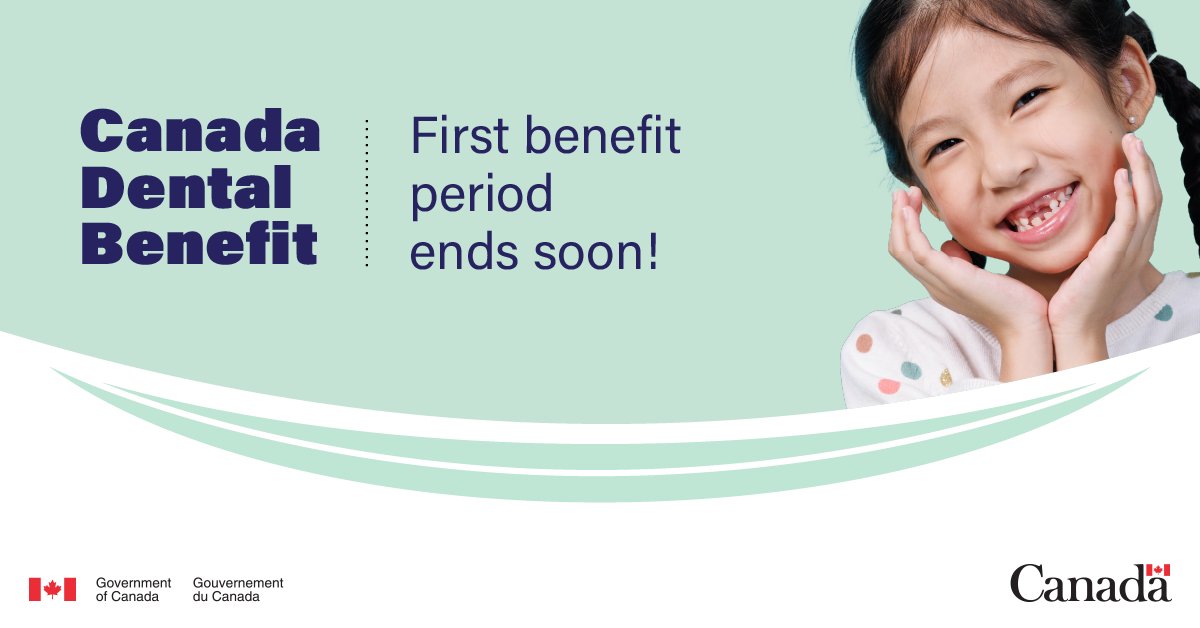 The deadline for the first period of the interim #CanadaDentalBenefit is approaching. Apply by June 30th to receive up to $650 per eligible child for dental care 👉 ow.ly/BWhK50OMZWo #CdnTax
