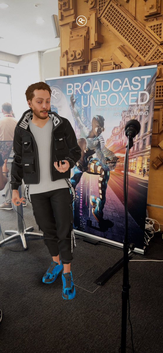 Why #pitch in person? #LondonTechWeek #realtime #streaming #augmentedreality