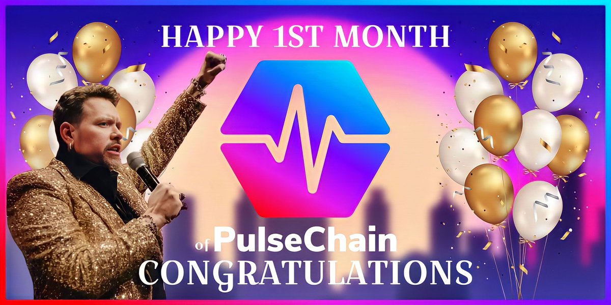 HviidHEX's tweet photo. Happy 1st month of #PulseChain guys. 1 month of 100% uptime

We crushed nearly every possible metric from day 1, from #PulseX being THE MOST used DEX in the world, to PulseChain becoming the 2nd most used blockchain on Earth as well, all within the first month. A lot of happiness 

A lot of panic has been caused too, because people expected huge gains from day 1. On top of that, the SEC caused even more overall panic and we’re STILL the 6th most anticipated chain around 

Meanwhile, other big chains have been suffering because they either froze peoples funds or got exploited somehow. Security AND gas fees will become a REALLY huge problem in the bull run, I think 

With that being said, I think WE have a LOT of positivity to witness as the months goes by. I don’t think we’ve seen anything yet. Specially not 1 month in. Don’t be scared. Give it time. Love you all

Stay strong 😊

$HEX