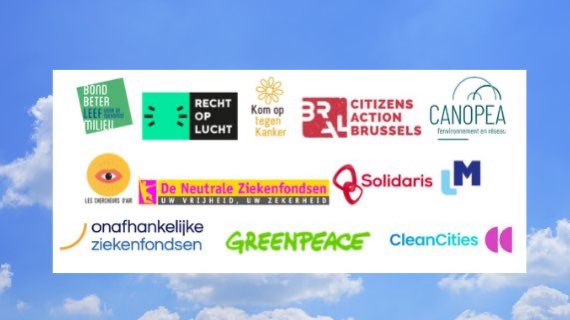 Avec une large coalition d'organisations environnementales et de santé, nous appelons <a href="/Zu_Demir/">Zuhal Demir</a>, <a href="/celine_tellier/">Céline Tellier 🌎🌻</a> et <a href="/alainmaron/">Alain Maron 🌍🌻</a> à l'ambition lors de la décision sur les nouveaux objectifs de l'UE en matière de qualité de l'air.

👇
canopea.be/revision-de-la…