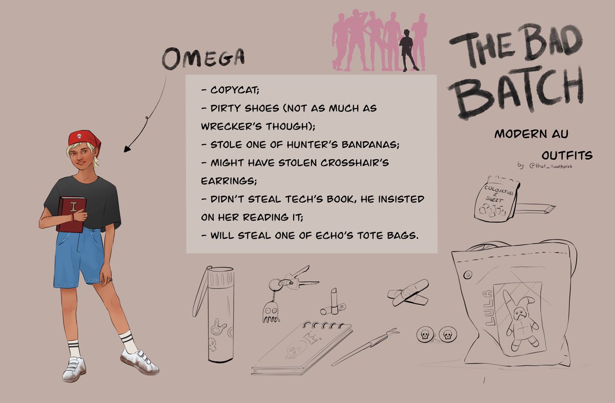 the copycat 

#Omega #TheBadBatch (2/7)