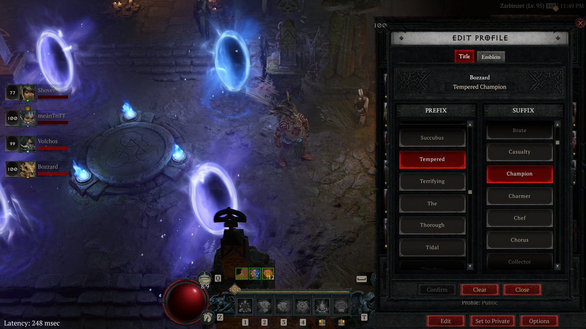 Hey!
<a href="/Diablo/">Diablo</a>
#Diablo4Hardcore 

clips.twitch.tv/NiceAdorableGo… … I achieve to hit lvl 100 on HARDCORE , so i hope i manage to get my lilith statue reward ^^ 

Thanks to my agalar <a href="/Volchoss/">Volchos</a> <a href="/froostygg/">frosty</a> <a href="/alicanalkan/">Alican</a>

Battle.net ID: Bozzard#2767