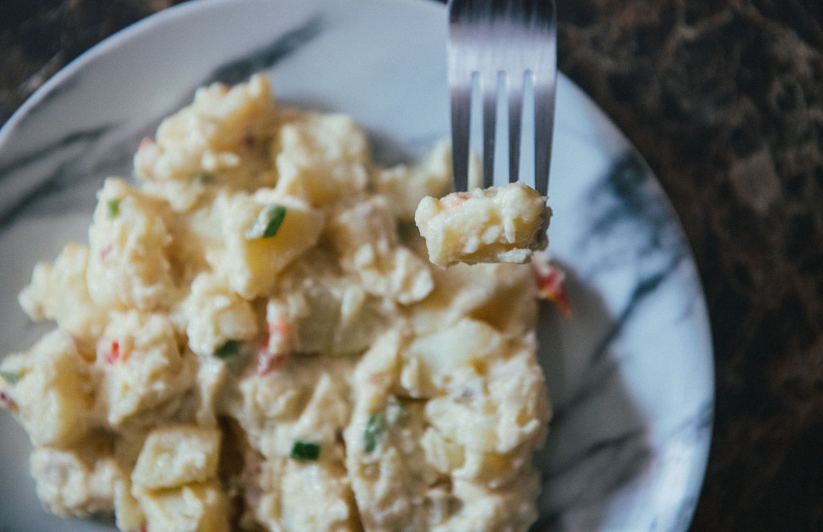 Our potato salad is so good you'll think your at grandma's house 😍 #nuvegancafe #ilovenuvegan #vegansoulfood #howarduniversity #rvavegan #dcvegan #mdvegan #baltimorevegan #veganmacandcheese #veganchicken #veganfoodie #veganeats #veganfood