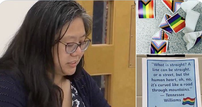 Massachusetts middle school students tear down rainbow decorations and chant their pronouns are 'U.S.A.' during Pride celebration: Officials slam 'intolerance and homophobia' 

Parents have told local news outlets their straight-identifying students said they felt forced to…