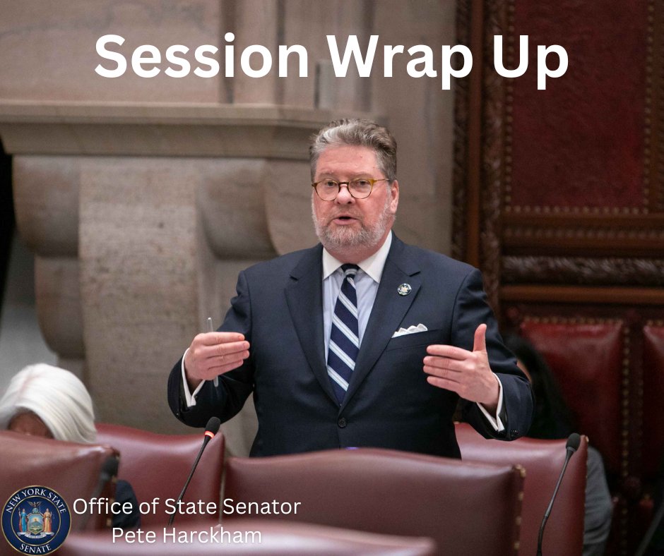 I am proud to announce that this session was my most productive since taking office: 59 of my bills passed in the @NYSenate. I introduced bills supporting first responders, protecting the environment and supporting residents with substance use disorder & behavioral health issues.