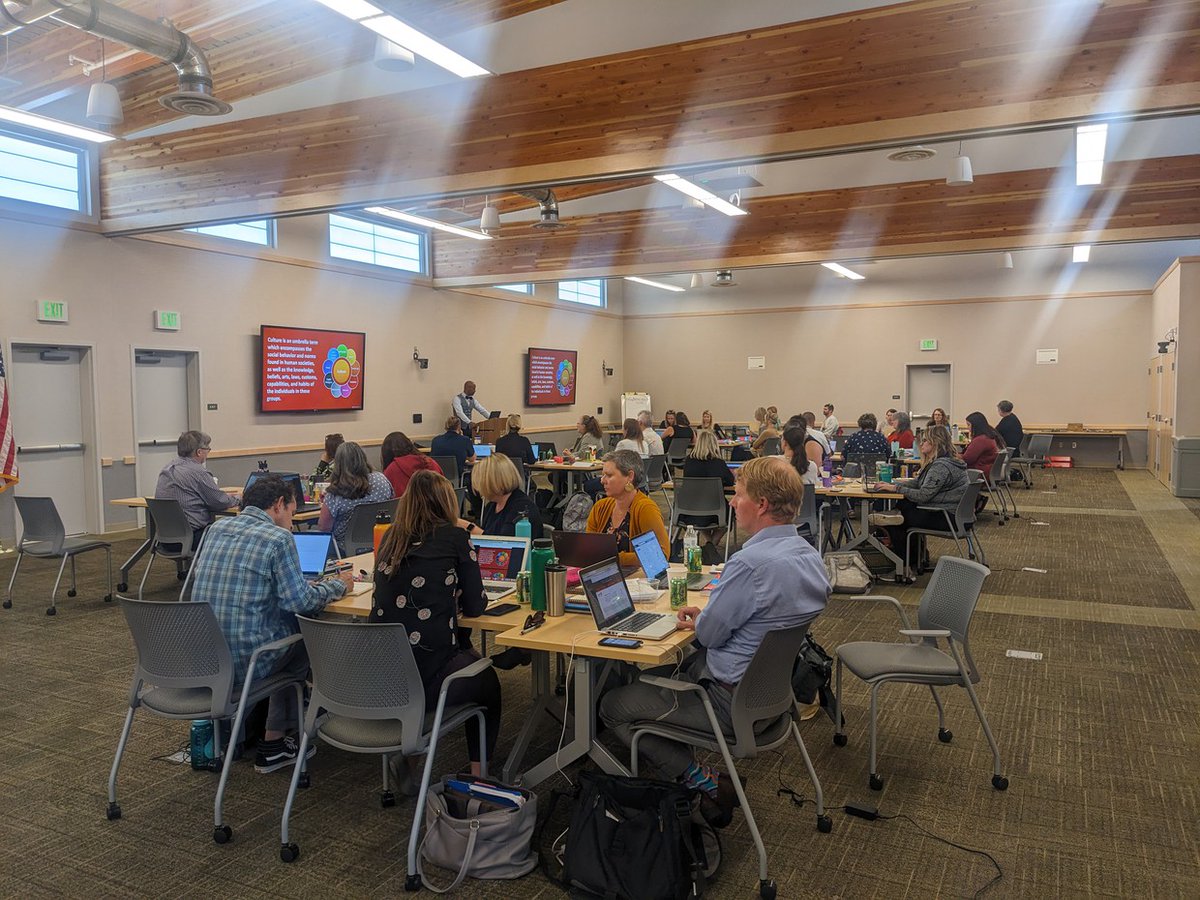 Regional educators recently met at #NEWESD101 for a Culturally Responsive Education Design Studio led Dr. Adeyemi Stembridge. 

On 6/21, Dr. Stembridge will partner with us once again during our 2nd annual Equity Summit. Register in pdEnroller at bit.ly/3porMvG.

#waedu