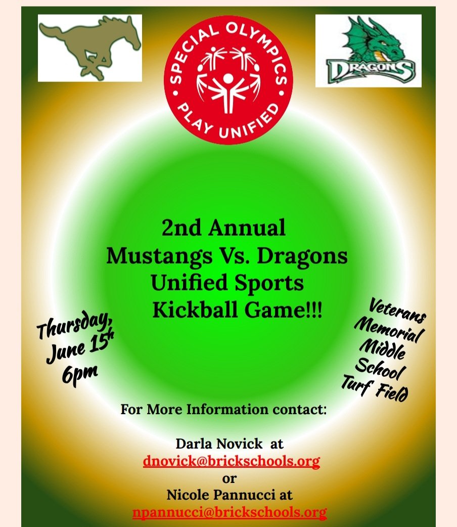 2 more days until the 🐉 vs. the 🐎!!!  Wear green and cheer for our team!!!! Coin toss at 6pm! 
#playunified 
@BTHS_SPORTS @BTHSDragons @BtpsSrvcs @bths_pals