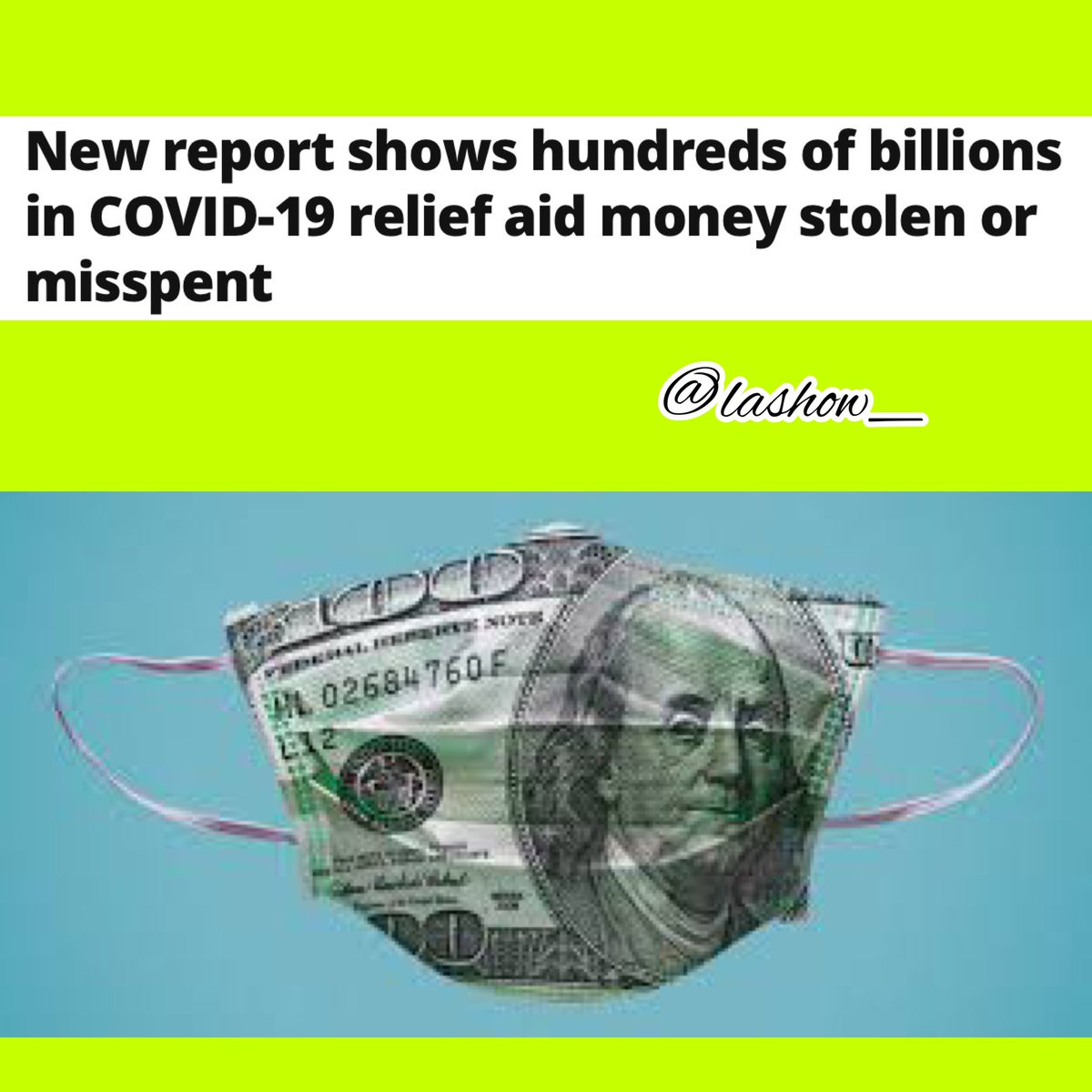 #lashow #news #unitedstates #health #covid19 #coronavirus #pandemic #covidrelief #money #ppploan #BlackTwitterNews