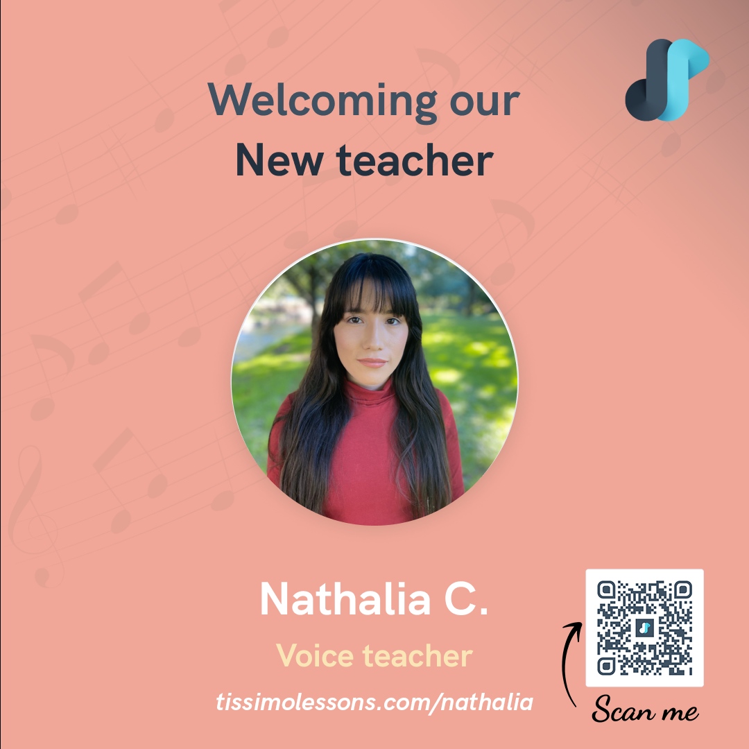🗣️🌈✨ 'My approach to singing and performing goes beyond necessary technique. It is also about finding and sharing your truth...In other words, it's about being yourself...' - Nathalia 🎵🌟

#TissimoLessons #MusicLessons #VocalTeacher #EmbraceYourVoice #MusicMatters #MusicIsFun