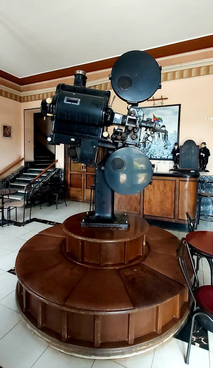 Zeiss Ikon Vintage Projector at Cinema Roma in Asmara #Eritrea