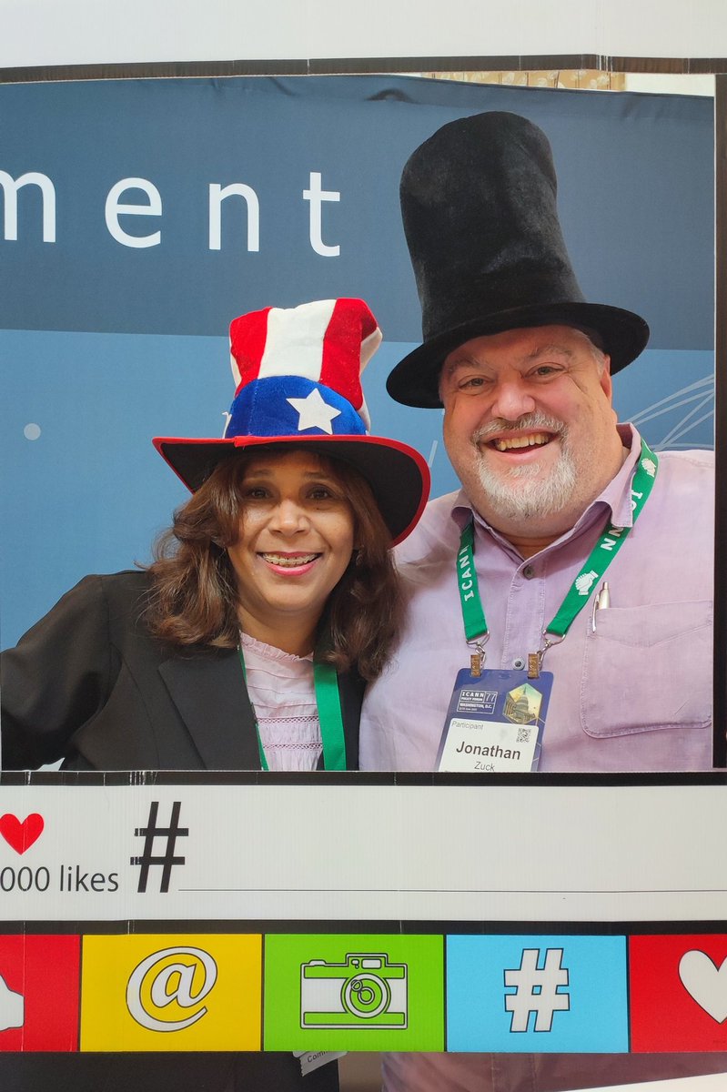 liliandeluque's tweet photo. Funny moments in #ICANN77 booth. We wait You tomorrow wenesday #AtLarge77 https://t.co/BJ4k4nZf6q
