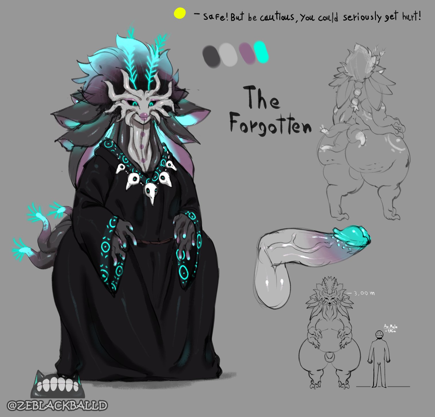 ZADDY BALL🔞 COMMS CLOSED! on X: The ForgottenGuide Ref sheet  t.conyjya1cmZc  X
