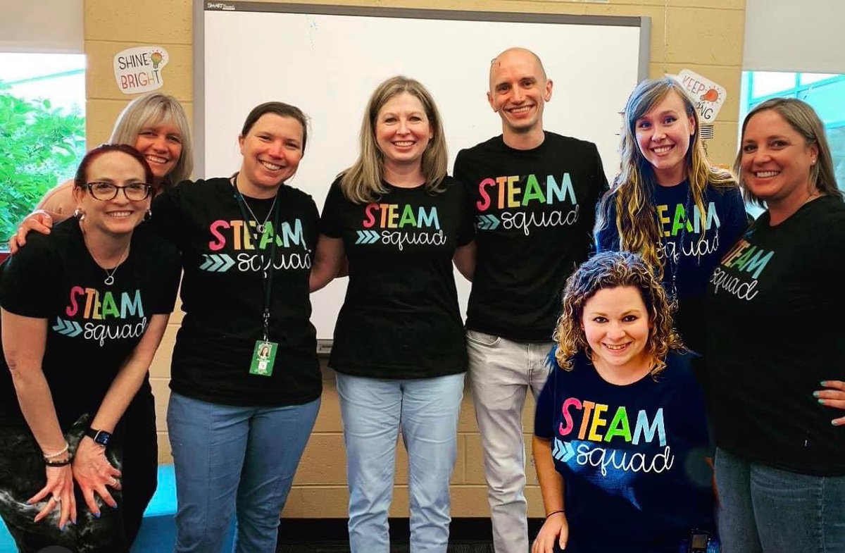Celebrating our successes and then getting right into planning for next year! Yesterday was the STEAM Squad’s last day of the school year! #STEMinPA #CRSTEAM