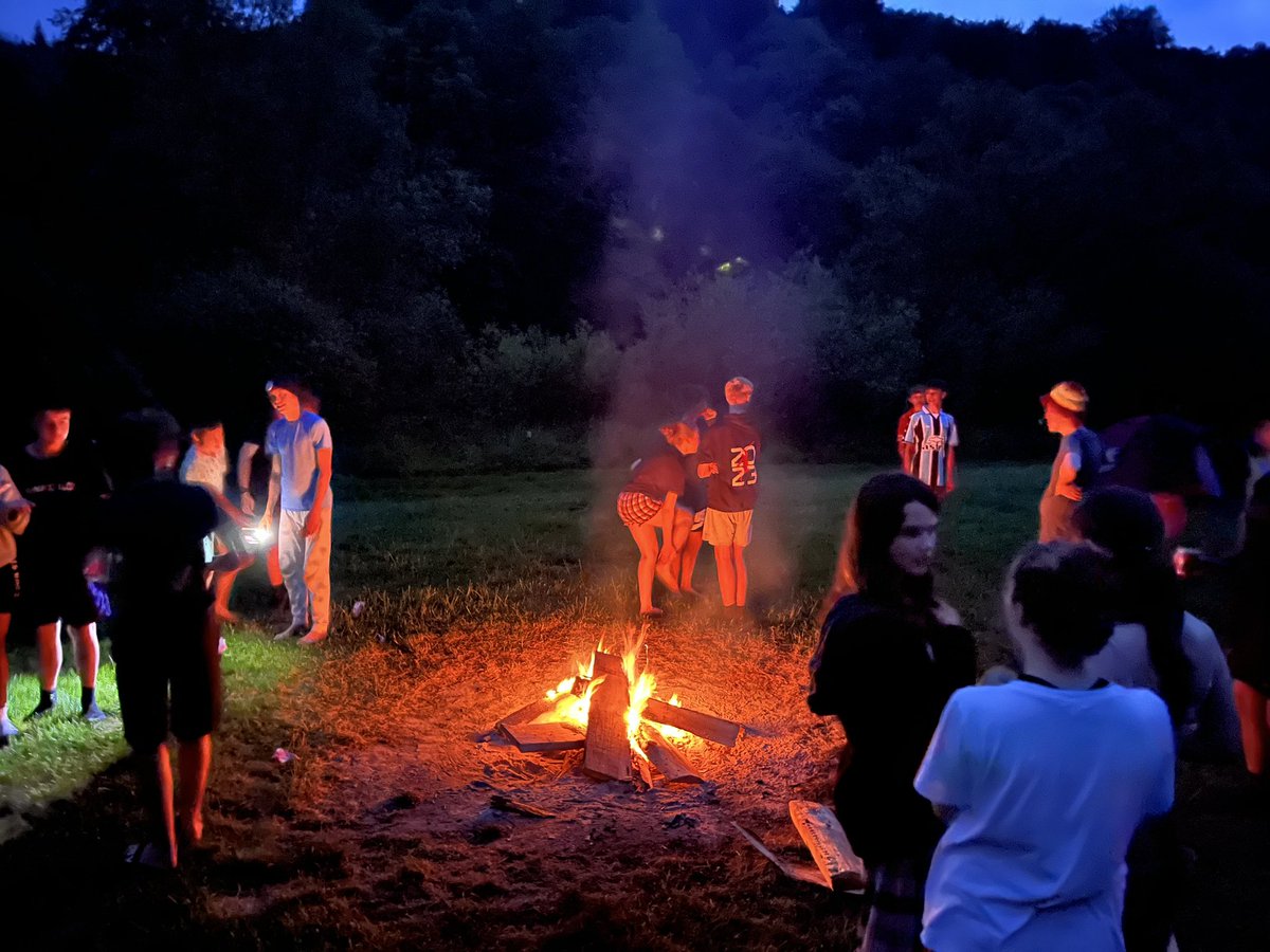 Evening round the Campfire 
#DofE #StCyresChat