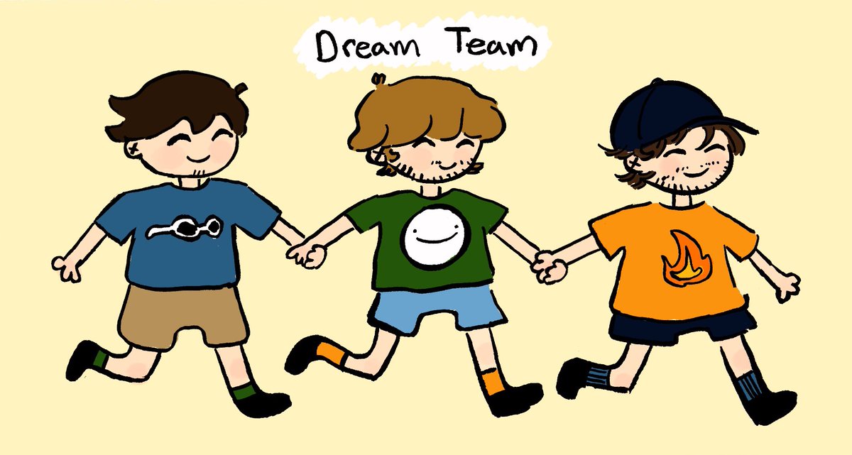 Dream team! 
#gnffanart #dreamfanart #sapnapfanart #dteamfanart