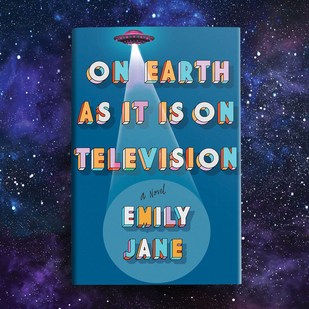 Happy book birthday to this intoxicating and funny debut novel from @EmilyJaneAuthor! Get your copy of On Earth as It Is on Television now: di.sn/6004OFhhI