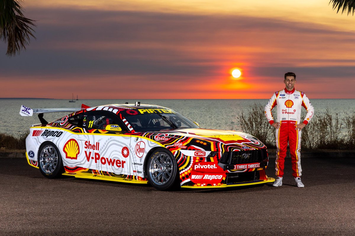 2023 INDIGENOUS LIVERY 
Designed by contemporary indigenous artist, Zoe Raymond this stunning artwrok is inspired by this years NAIDOC Week theme ‘For Our Elders.’ Click here to read more:  djr.com.au/blog/2023/06/1…

#fueltheracingfeeling #repcosc