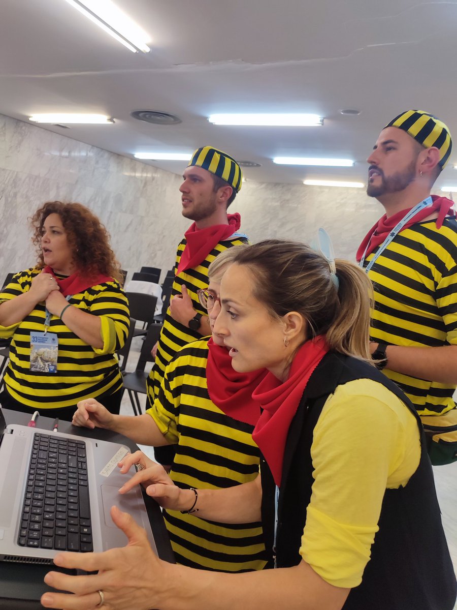 El equipo ganador "Los Dalton" del Concurso de habilidades Emergency Got Talent #SEMES2023. Enhorabuena chic@s 👏👏👏👏  #CUAPCastelldefels