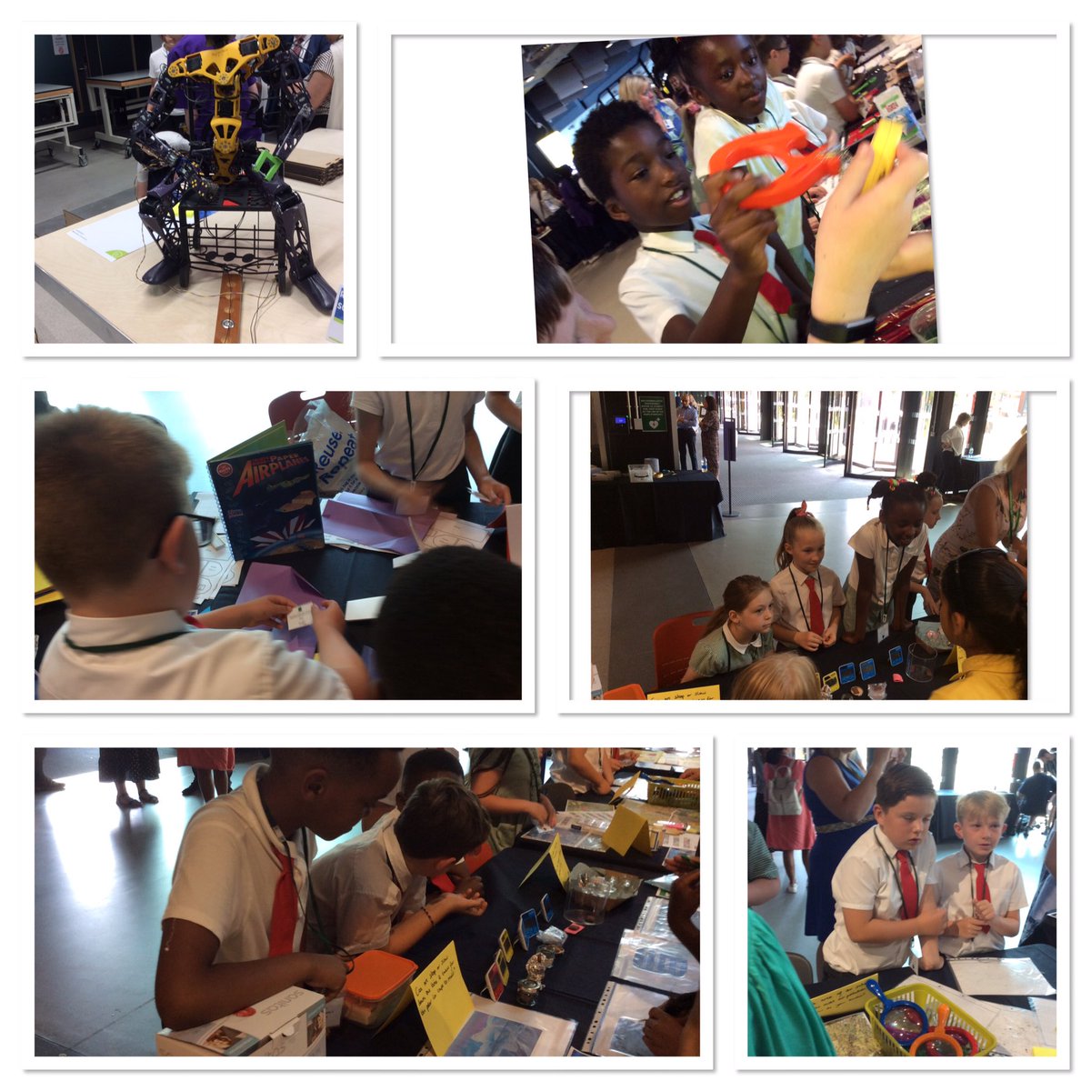 StMM_2021's tweet photo. The children had a fantastic time at The University of Manchester to celebrate the @GreatSciShare. The children enjoyed showcasing their learning and learning from other children. It was amazing to see so much science learning taking place #scienceallaroundus #inspirational https://t.co/S4fwfX0ZjO