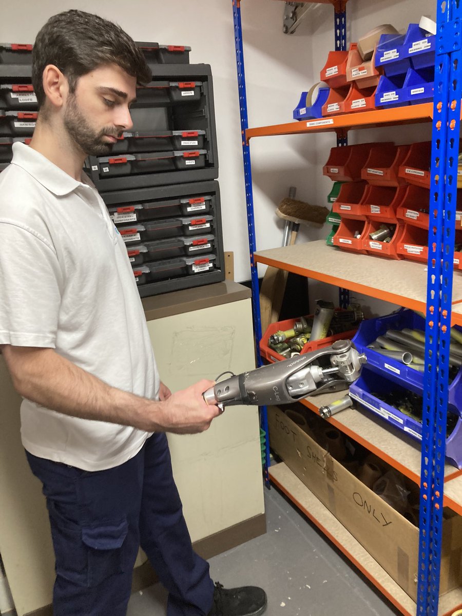 👏to Kirsty for the invite and Cressida, Shaun, Gary, John &amp; all the staff at Exeter Mobility Centre for the amazing work they do - whether it is prosthetic limbs, orthotics or specialist wheelchairs - the attention to detail is 😮 and the staff now have a facility to be proud of