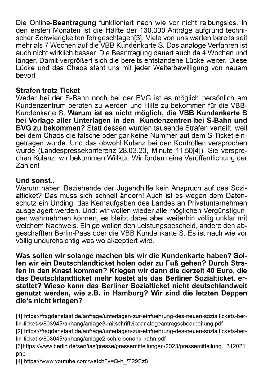 Sozialticket stresst..
..wir stressen zurück
Neuer Offener Brief von Betroffenen aus #Neukölln