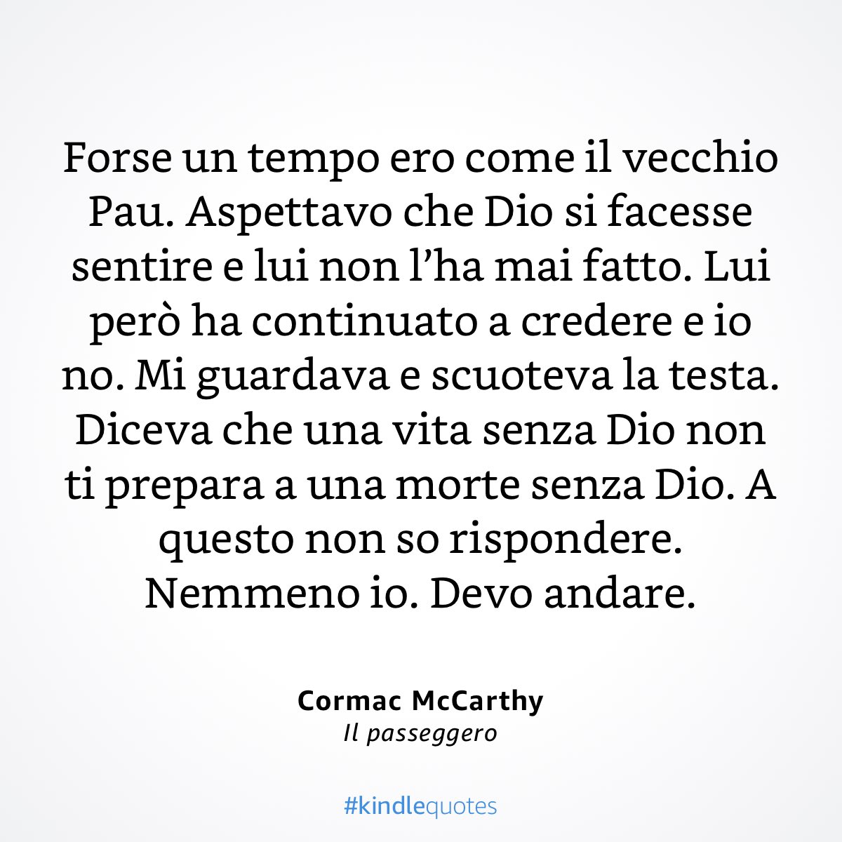 Antonio Spadaro on X: Il grande Cormac McCarthy. Vai in pace. Ci mancherai  qui.   / X