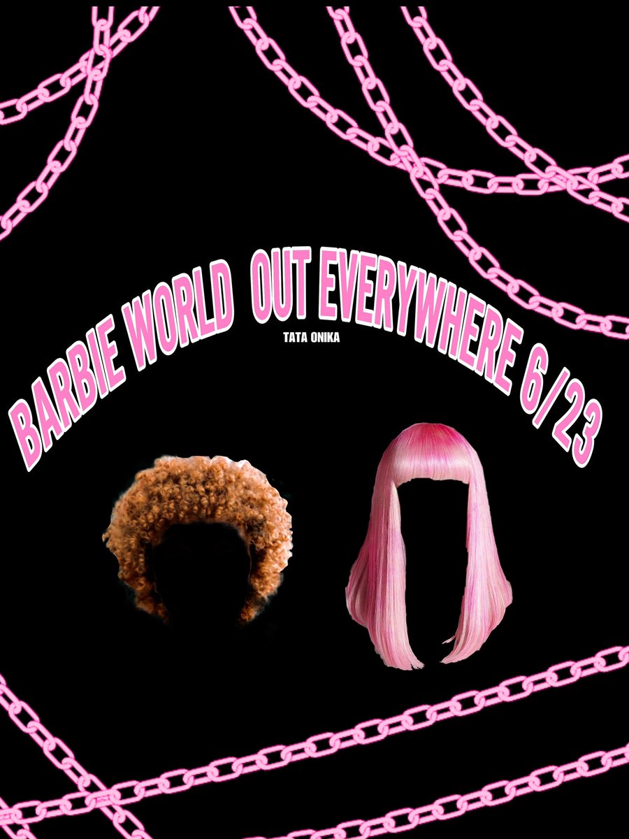 You know u got impact when u see the wig and know wtf it is 😂🩷🫶🏾

#Round2 #NickiMinaj X #IceSpice #BarbieWorld