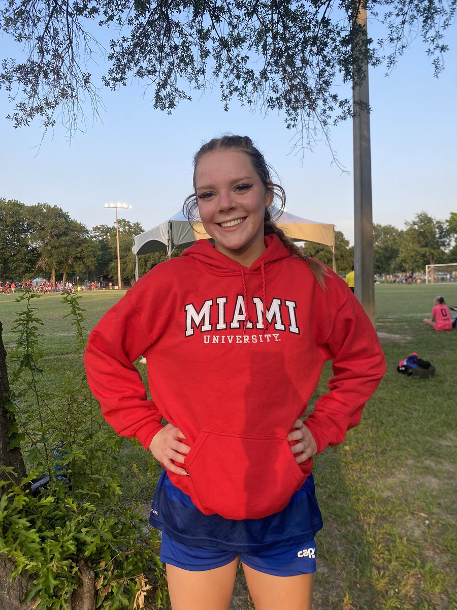 Congratulations to Millie Cook, AHFC 05G ECNL, on her commitment to Miami University! 

...
#ahfcsoccer #ahfcpride #ahfcfamily #leadersplayhere #GirlsECNL