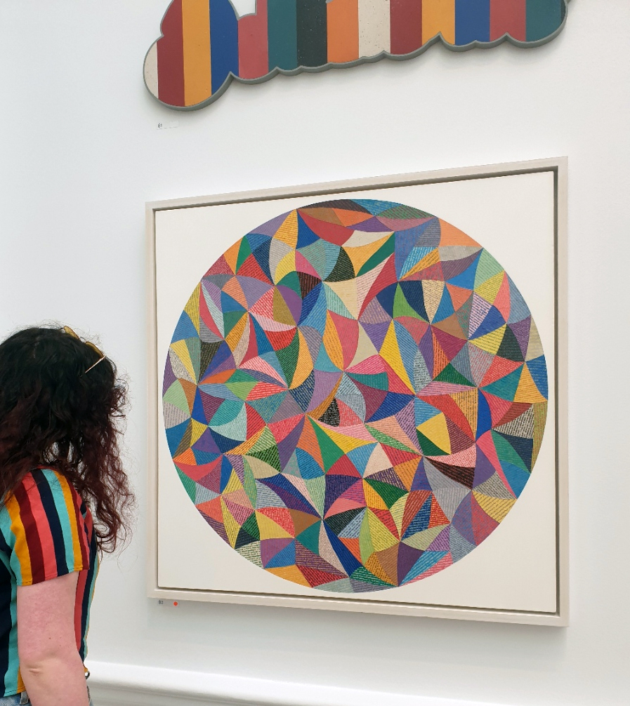 The love of colour runs in my family. Thrilled to see a red dot underneath! Thanks once again to David Remfry and Bill Jacklin for choosing my work. RA Summer Exhibition.
#royalacademyofarts #summerexhibition #contemporarybritishartist #london  #reordered #onlyconnect