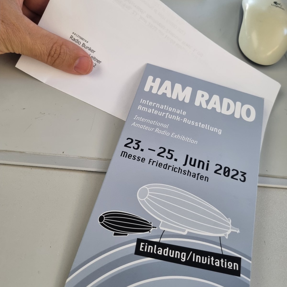 Se viene se viene !!!! #hamradio #hamr #radioaficion #hamfest #Germany #funkamateur #radioamador