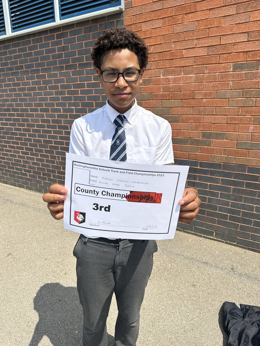 Third fastest man in Bucks! What an achievement! Well done Shaun! <a href="/StMichaelsBucks/">StMichaelsBucks</a>