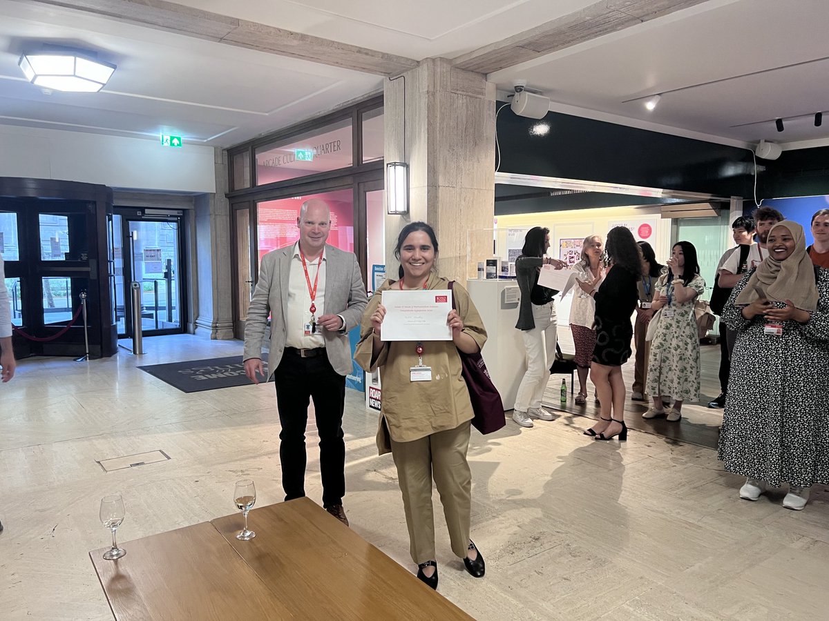 Prof Miraz Rahman (@mirazrahman) on Twitter photo A great <a href="/KCLcancer_pharm/">School of Cancer & Pharmaceutical Sciences</a> Postgraduate symposium for <a href="/MRahmanLab/">Drug Discovery Research Lab KCL</a> members with Madiha Chowdhury winning the best talk prize and Peiqin Jin winning the runner up prize for poster. Congratulations Madiha and Peiqin. So proud as your supervisor!! A great <a href="/KCLcancer_pharm/">School of Cancer & Pharmaceutical Sciences</a> Postgraduate symposium for <a href="/MRahmanLab/">Drug Discovery Research Lab KCL</a> members with Madiha Chowdhury winning the best talk prize and Peiqin Jin winning the runner up prize for poster. Congratulations Madiha and Peiqin. So proud as your supervisor!!