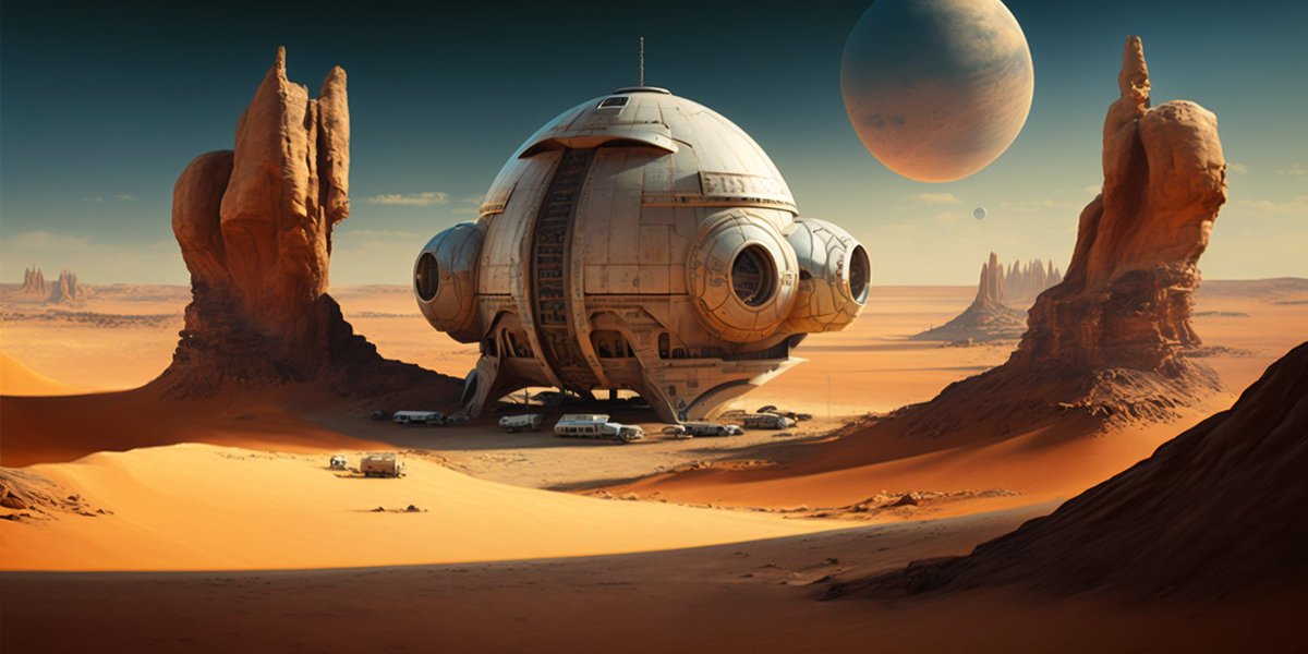 cosmicrafts's tweet photo. As the sun casts long shadows over the vast desert of #Dunespire, the #Cosmicons venture forth, eager to unravel its mysteries.
The shifting sands whisper ancient tales, and the air crackles with anticipation. The journey continues.
#IntoTheUnknown #CosmicExplorers https://t.co/4AweqCxCQR