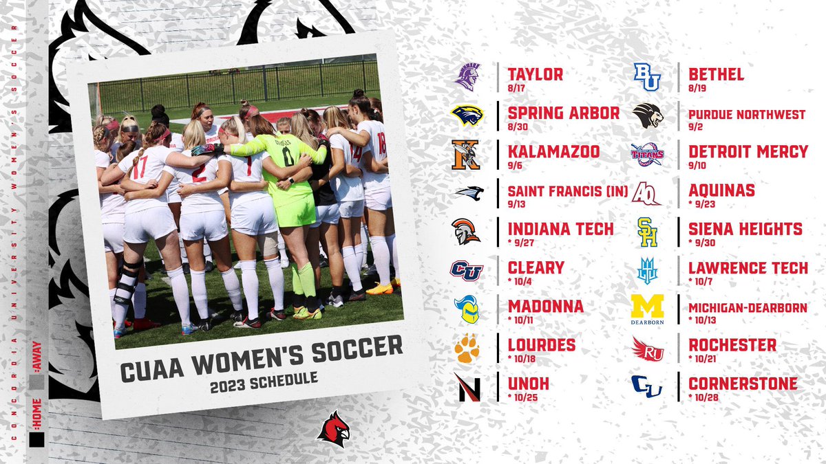 CUAA Women's Soccer tweet media