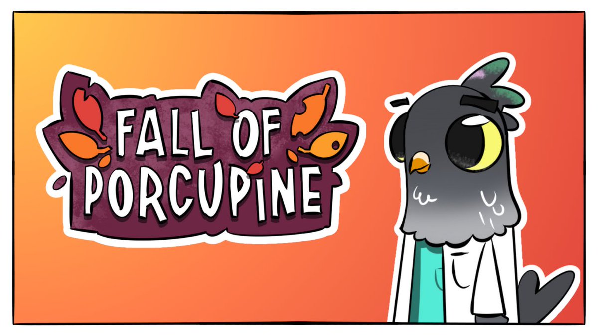 toomarit's tweet photo. I'm in love with the style, story and entire game😍
Also had a blast voicing your characters with my finnish/english sounds for youtube😅❤️ 
@CritRabbit #FallofPorcupine 

🇫🇮 Ihana tyyli, jonka tuhosin thumbnailiin! https://t.co/NNUw6YoX7C