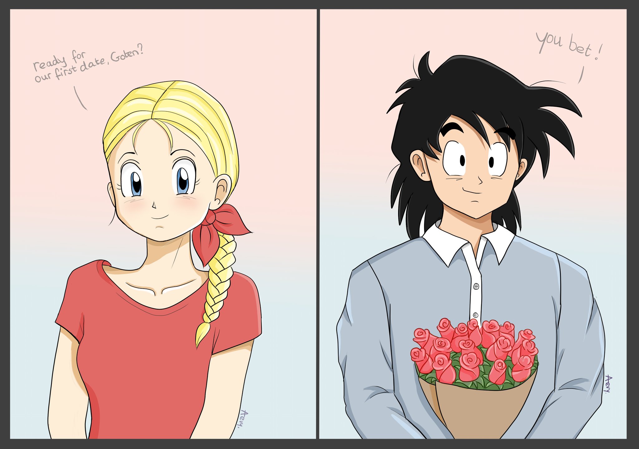 Marron × Goten | DragonBallZ Amino