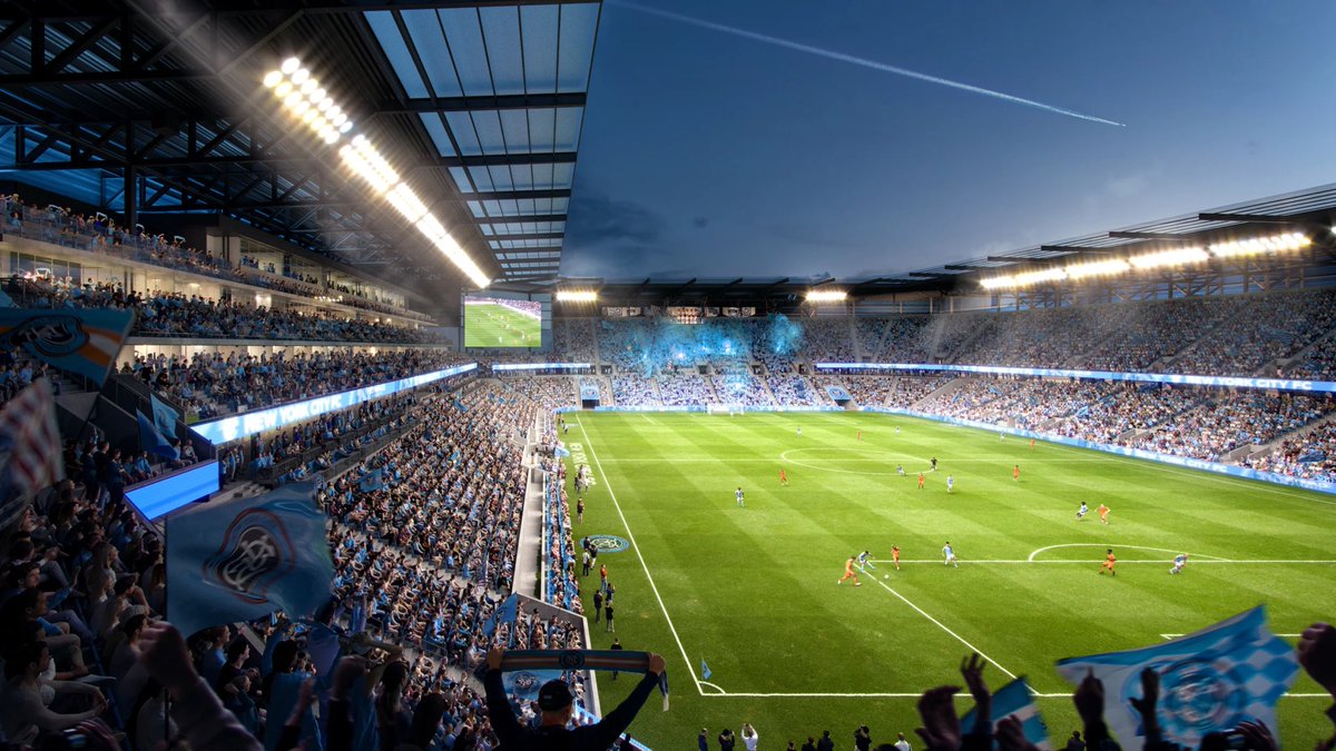 Pumped for the future of #MLS stadiums with both #InterMiamiCF and #NYCFC coming in the next few years #MLSSeasonPass