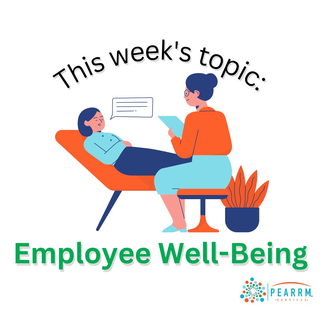 Stay tuned this week when PEARRM Services share guidance for leaders on how to prioritize employee well-being.

Ethics ~ Strategy ~ Inspiration
#askmeIaminHR #ETHICS #STRATEGY #INSPIRATION #hrprofessional #employeewellbeing #depression #stress #wellbeing #therapy #mentalhealth
