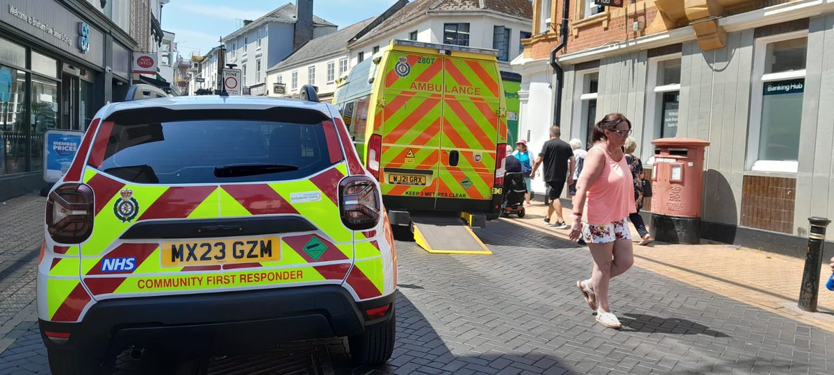 devoncfr's tweet photo. Another day where our new @NHSCharities @swa_charity scheme car has been out and about in the South and West Devon Community @Will_SWASFT https://t.co/G8MjRI12UP
