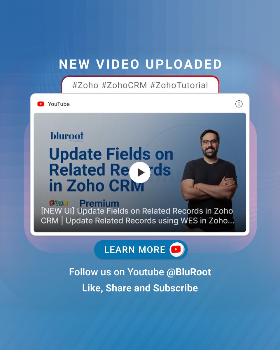 Discover the new WES (Workflow Enhancement Suite) UI and learn how to streamline your workflow with our tool. 

Click the link below and take your CRM experience to the next level! 👇👇
zurl.co/mSac 

 #ZohoCRM #Workflow #WES #CRMAutomation #Automation