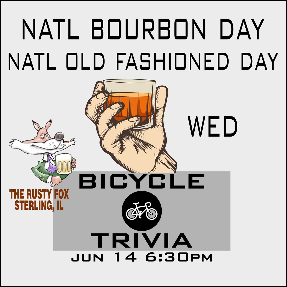 We've got new bourbons just in time. Bicycle trivia Wed 6:30.

#scotch #whiskey #whiskeybar  #whiskeylover #whiskeygram #whisky #mead #meadery #wine #winelover #winetasting #winestagram #WineBar #winery  #winestagram #beergeek #sterlingil #dixonil #rockfalls