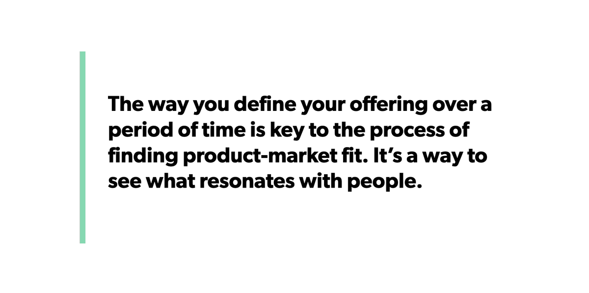 On the path to product-market fit, tinkering with your narrative is just as important as the early version of the product, says @ridezum founder/CEO @ritun.

Finding the message that resonates will point you in the right direction.

📰 review.firstround.com/zums-path-to-p…