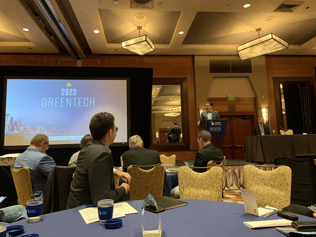 Opening remarks this morning from EPA Administrator Casey Sixkiller at #GreenTech2023 🌿